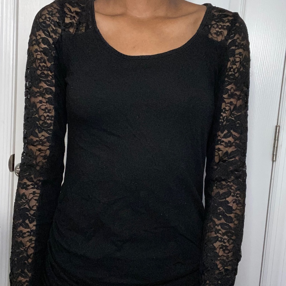 Lace long sleeve